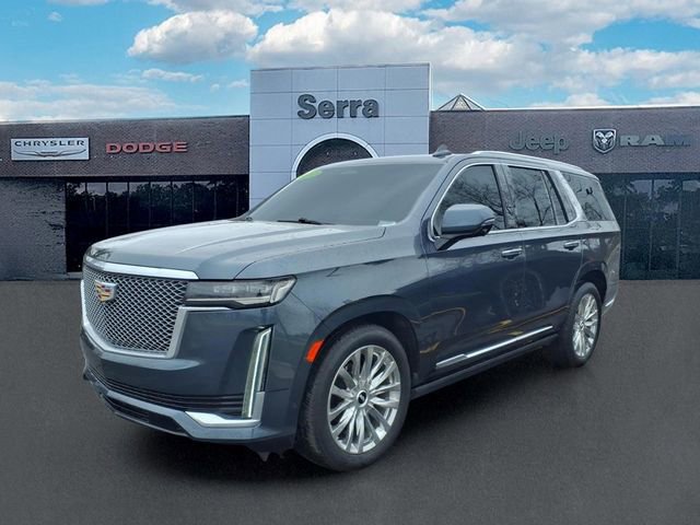 Used 2021 Cadillac Escalade Premium Luxury w/ Driver Assist Tech Package AWD/4WD image 3