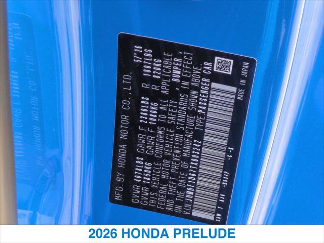 New 2026 Honda Prelude image 19
