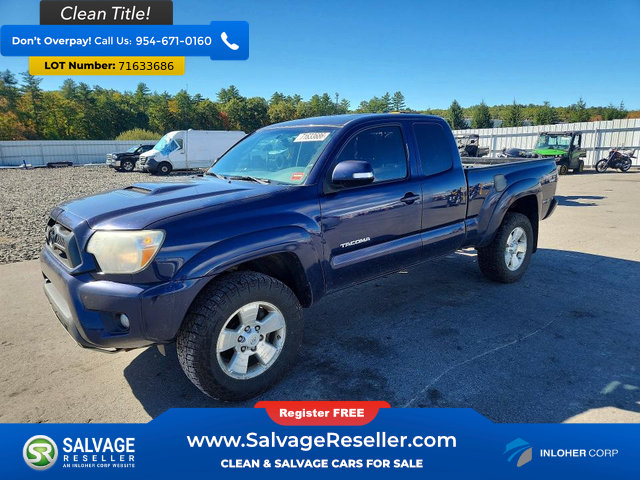 Used 2012 Toyota Tacoma 4x4 Access Cab V6 w/ TRD Sport Pkg image 1