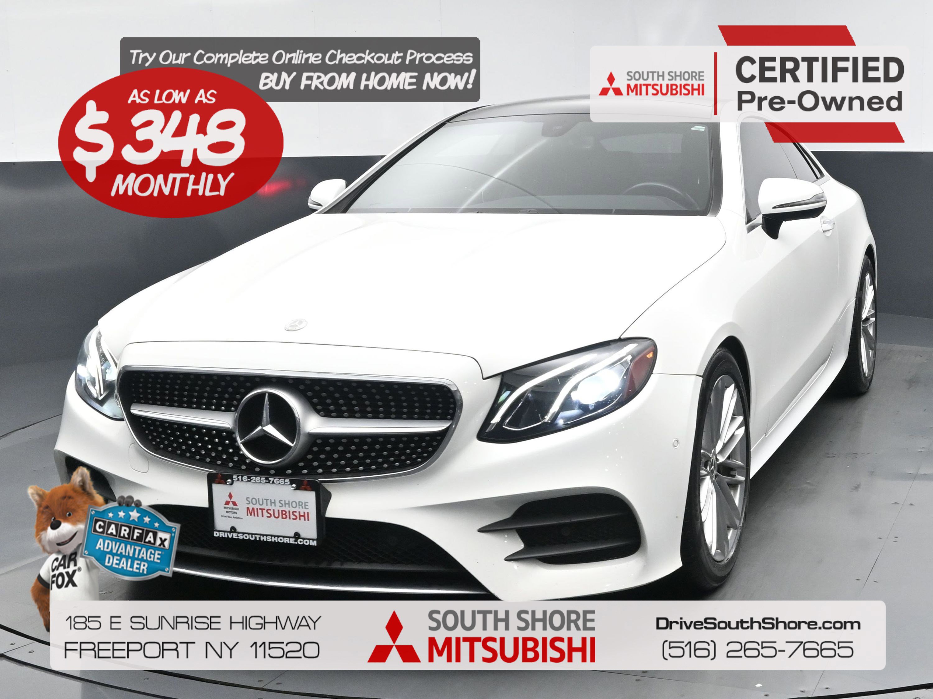 Used 2018 Mercedes-Benz E 400 4MATIC Coupe