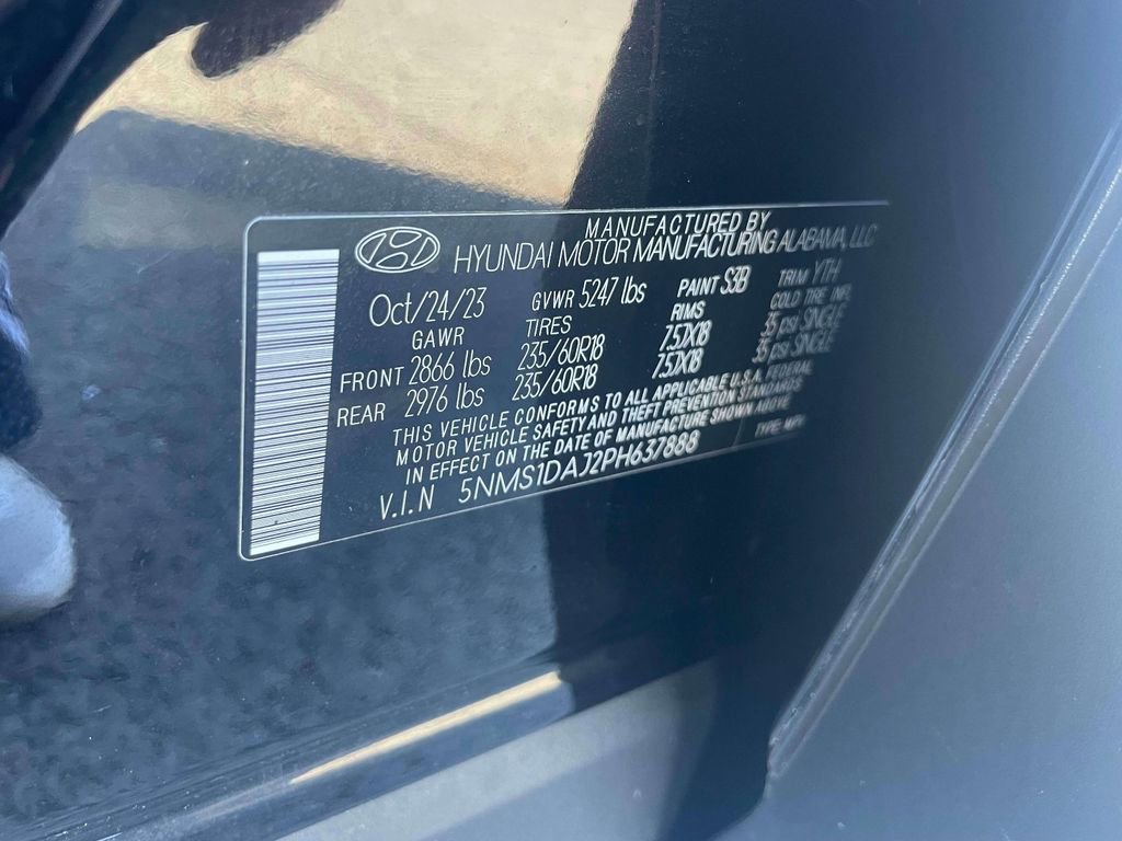 Certified 2023 Hyundai Santa Fe SE w/ Cargo Package image 18