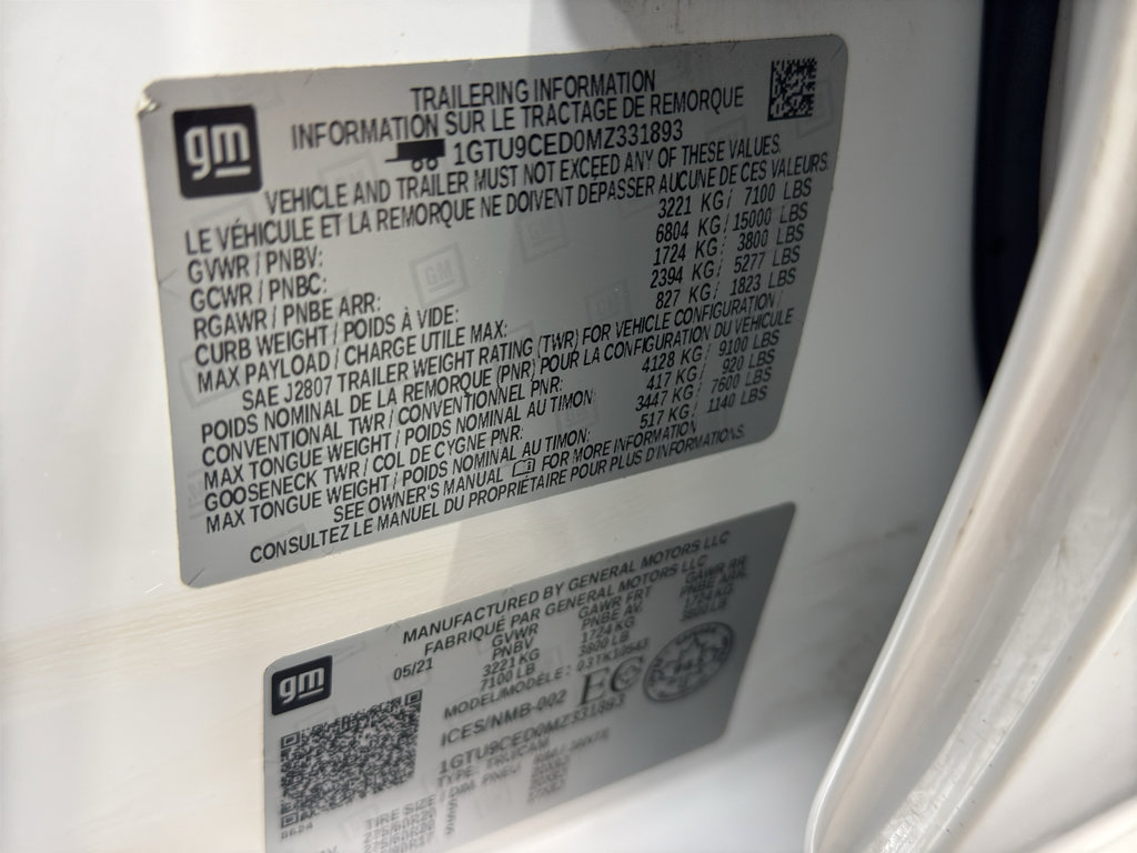 Used 2021 GMC Sierra 1500 Elevation image 39