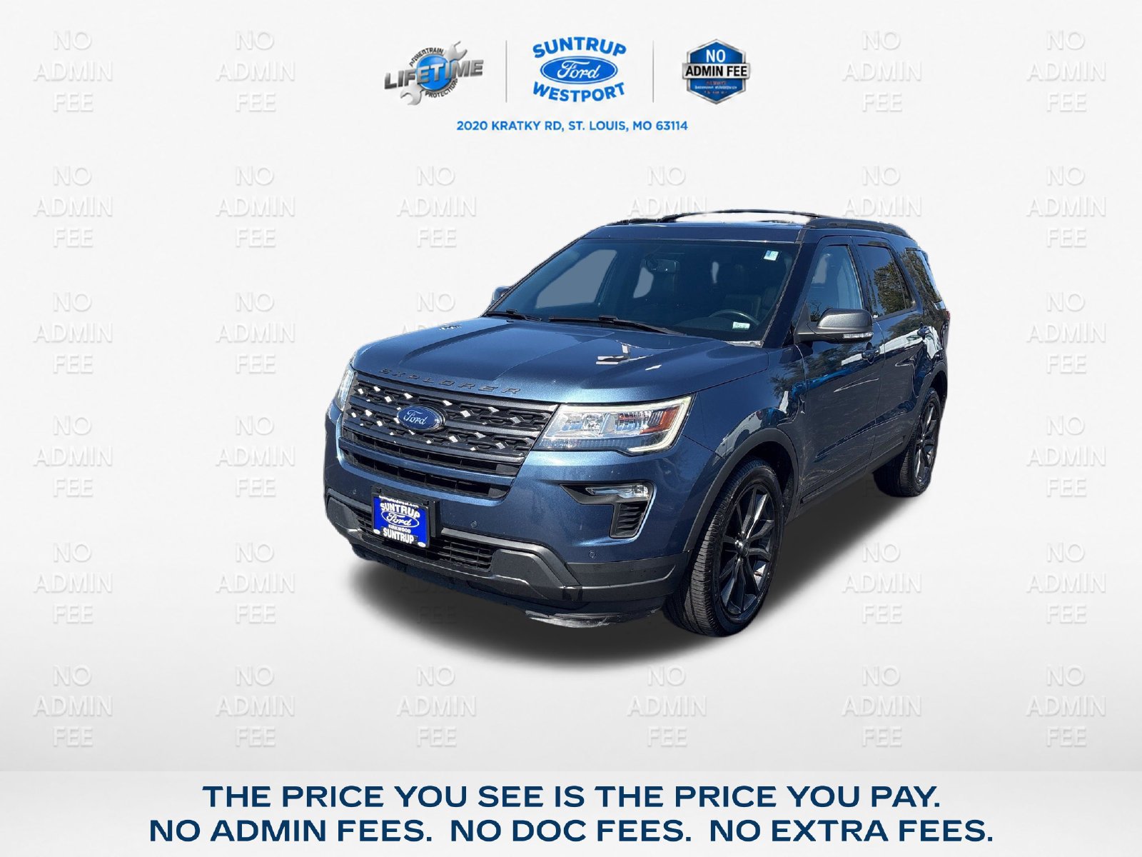 Used 2018 Ford Explorer XLT w/ Equipment Group 202A
