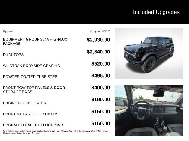 Used 2024 Ford Bronco Wildtrak AWD/4WD image 5