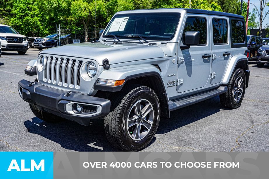 Used 2023 Jeep Wrangler Unlimited Sahara w/ Cold Weather Group AWD/4WD image 3