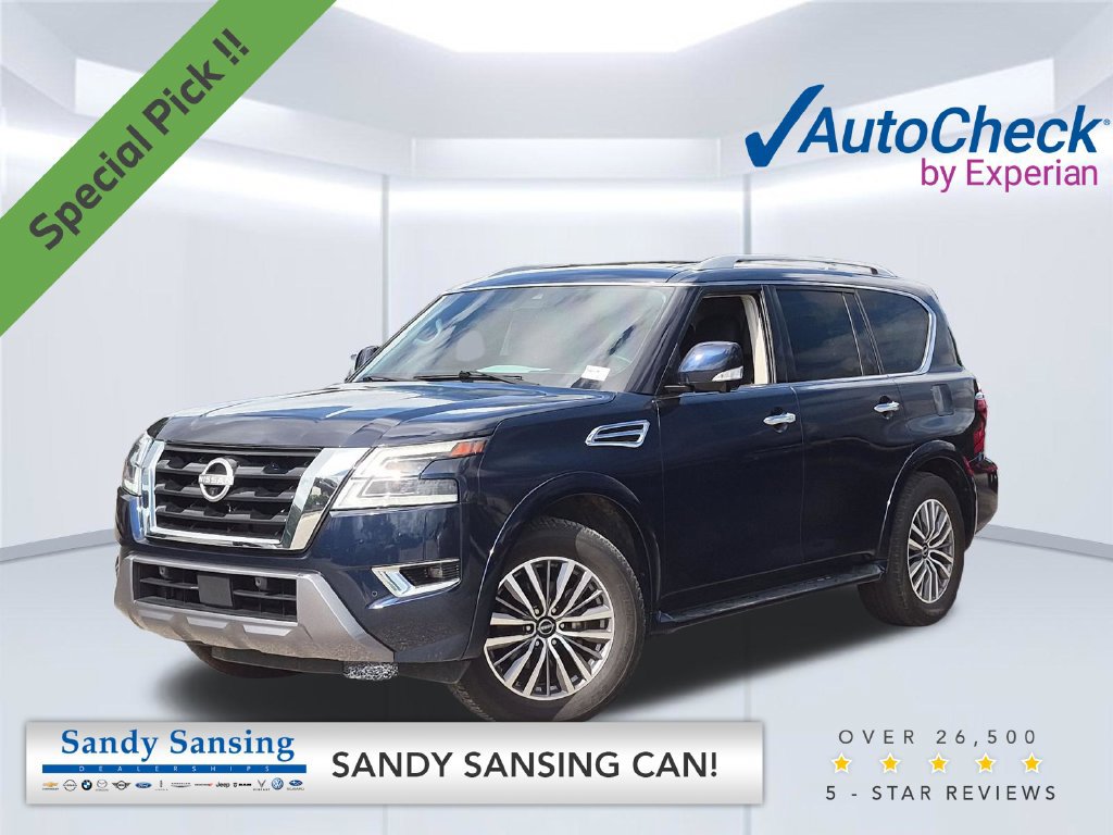 Used 2024 Nissan Armada SL w/ Captain's Chairs Package AWD/4WD image 1