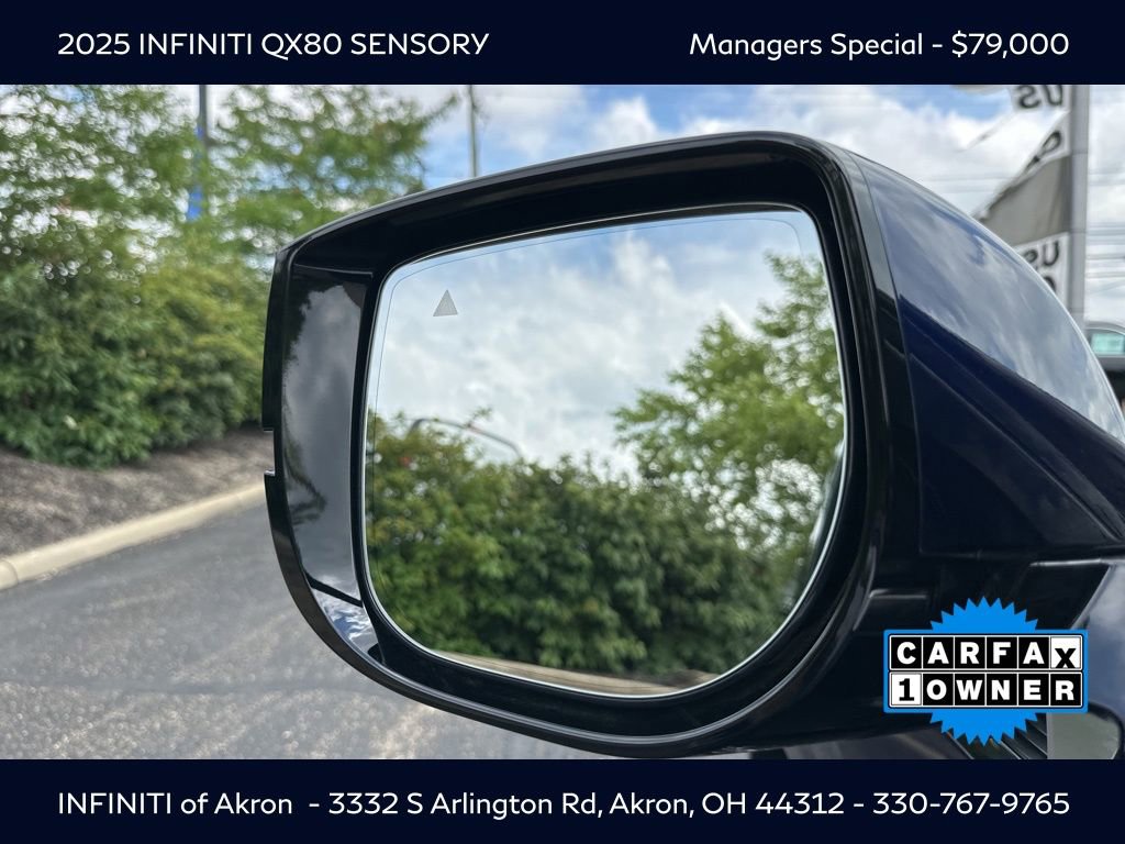 Certified 2025 INFINITI QX80 Sensory image 4