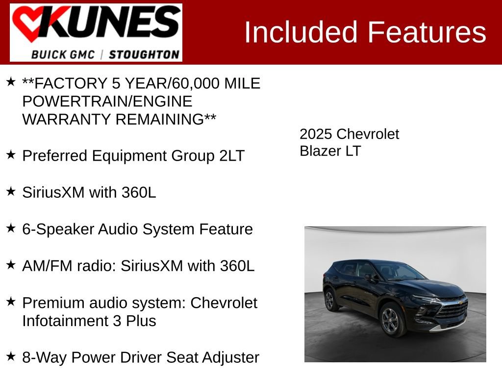 Used 2025 Chevrolet Blazer LT AWD/4WD image 3