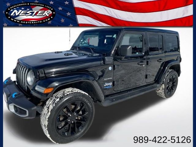 Used 2022 Jeep Wrangler Unlimited Sahara w/ Cold Weather Group image 1