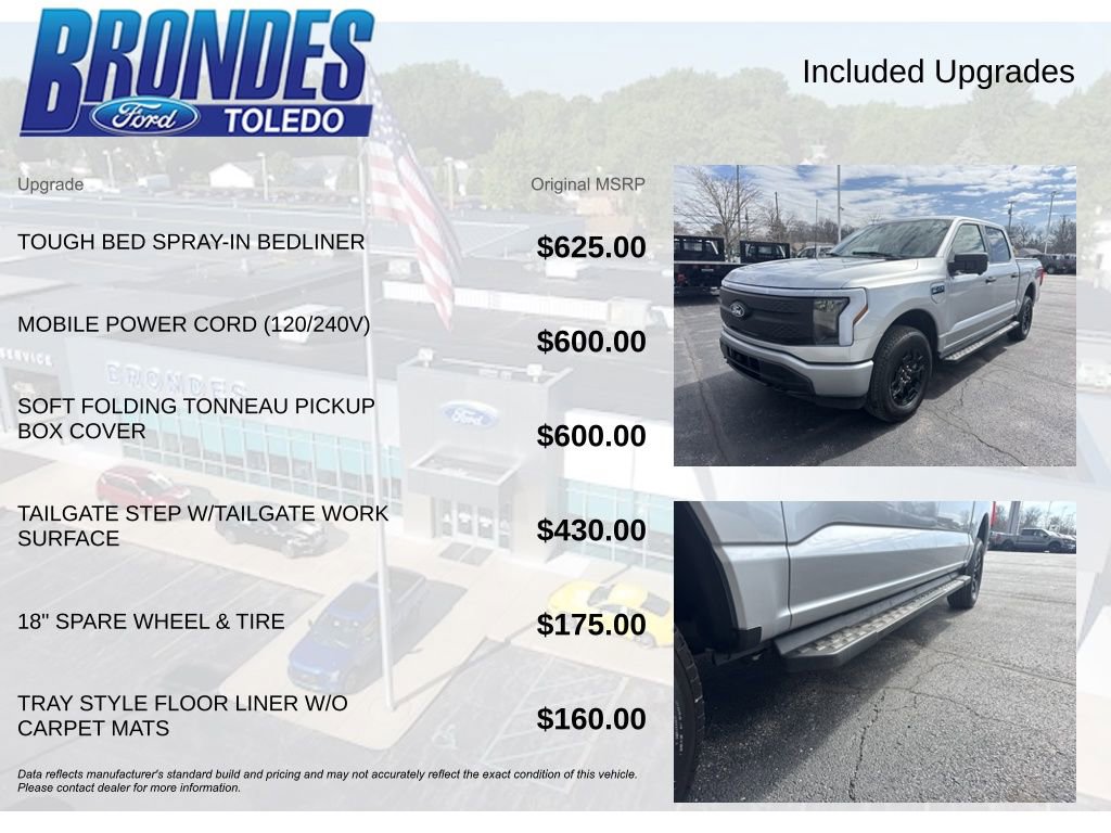Used 2025 Ford F150 Lightning XLT AWD/4WD image 6