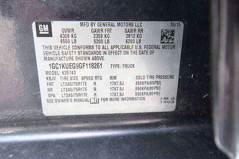 Used 2016 Chevrolet Silverado 2500 W/T w/ WT Convenience Package image 30