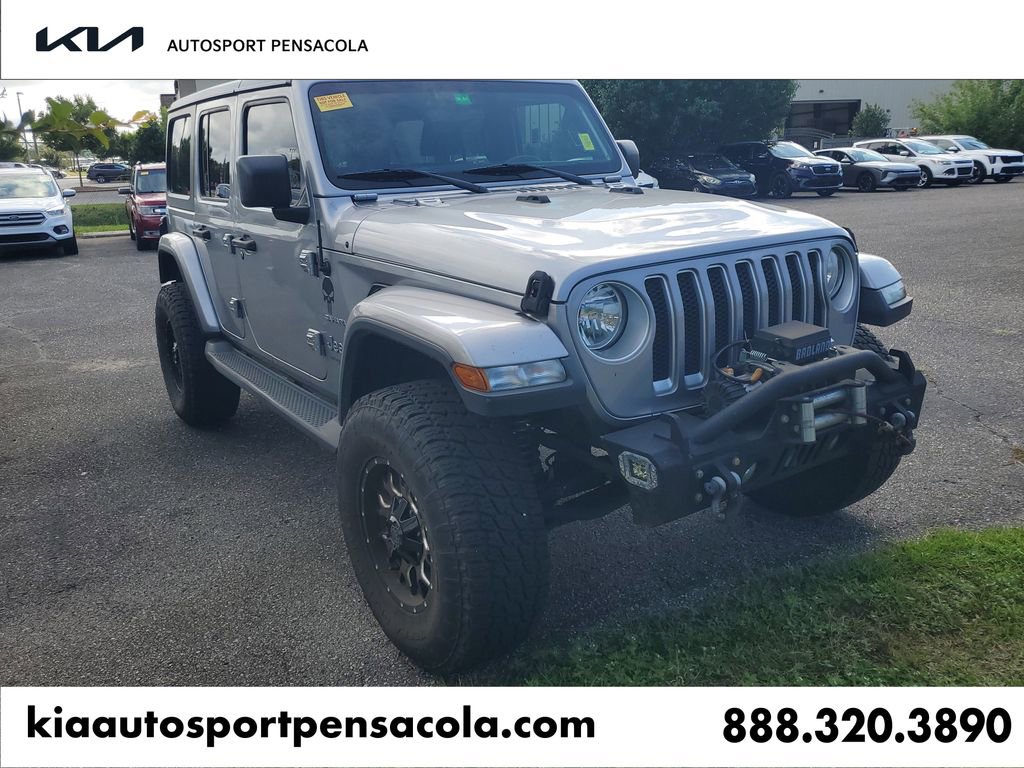 Used 2020 Jeep Wrangler Unlimited Sahara AWD/4WD image 1