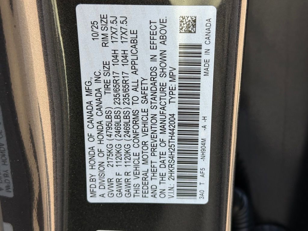 Certified 2026 Honda CR-V LX image 28