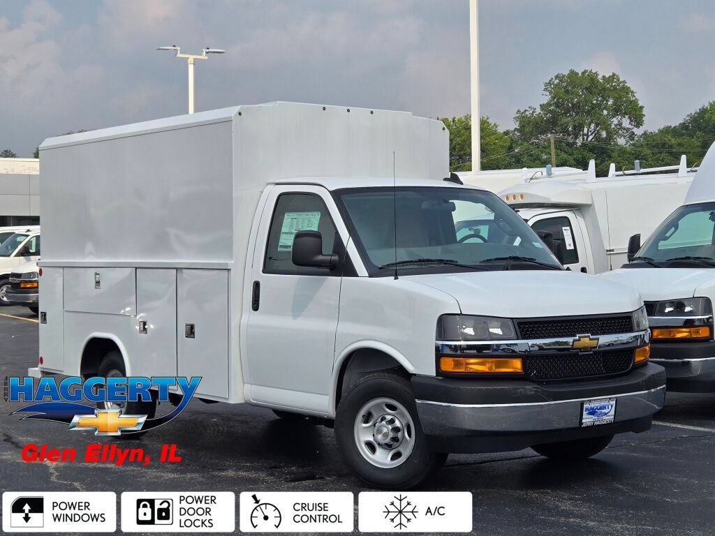 New 2025 Chevrolet Express 3500 w/ Power Convenience Package RWD image 1