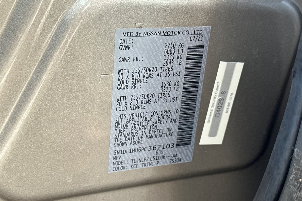 Used 2023 INFINITI QX60 Autograph AWD/4WD image 32