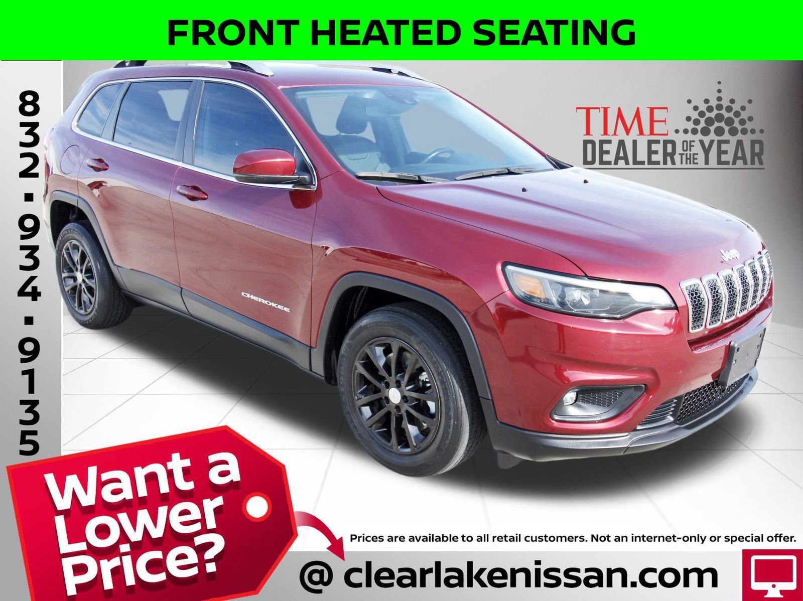 Used 2021 Jeep Cherokee Latitude Lux image 9