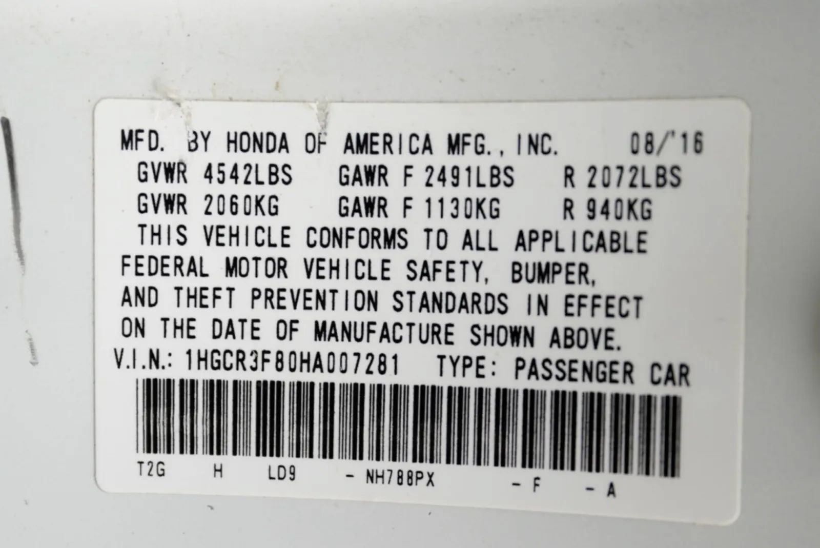 Used 2017 Honda Accord EX-L image 51