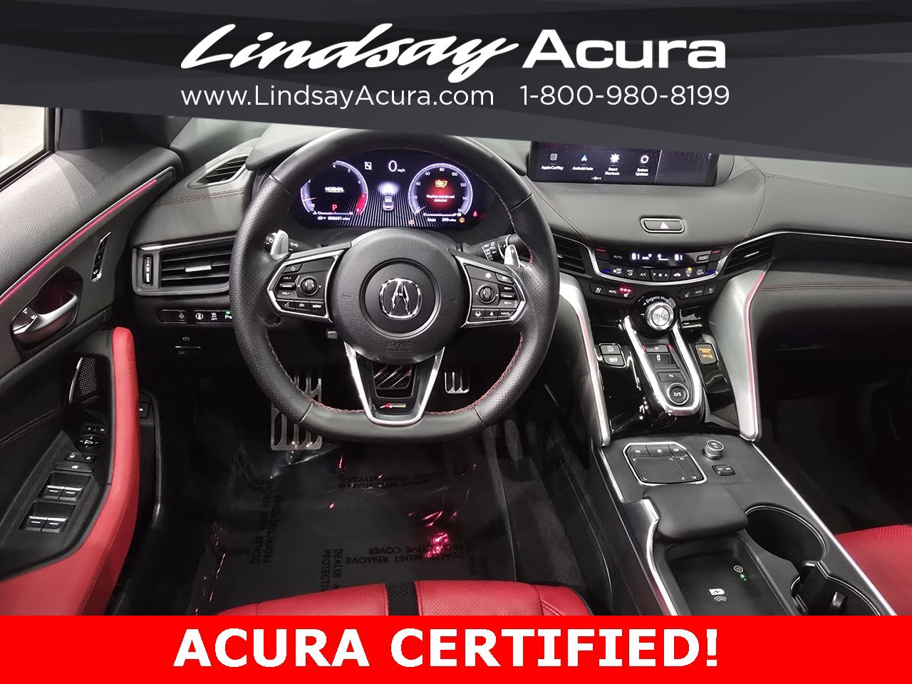 Certified 2025 Acura TLX SH-AWD w/ A-SPEC Pkg image 12