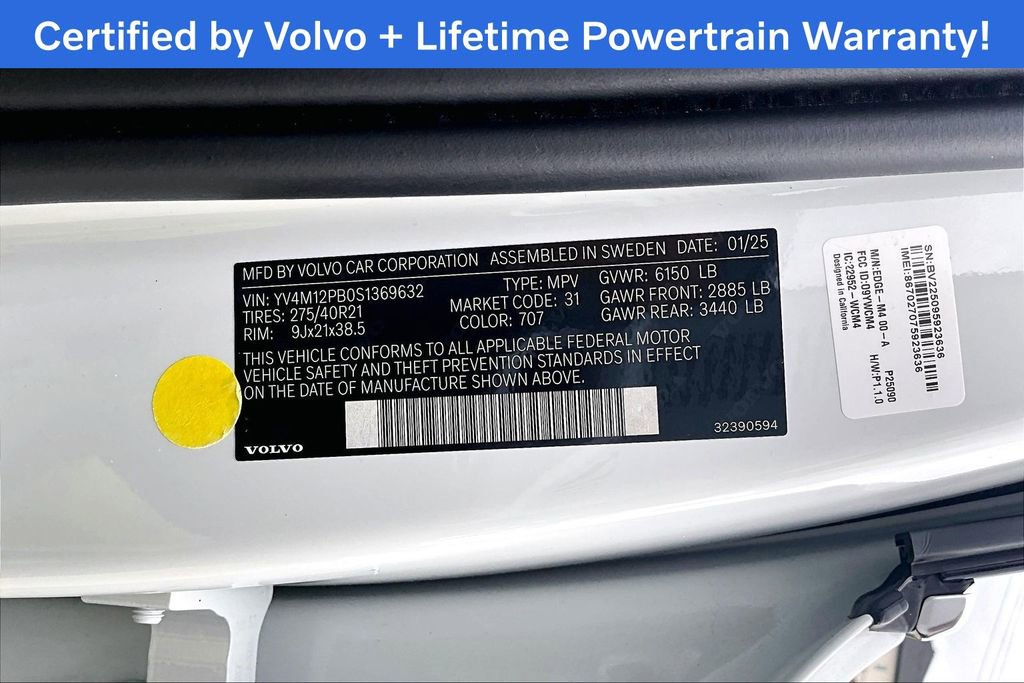 Certified 2025 Volvo XC90 B5 Plus image 46