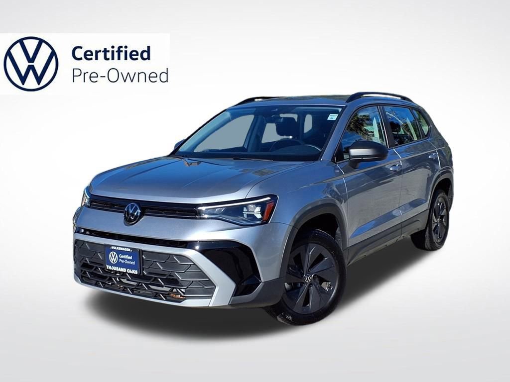 Certified 2025 Volkswagen Taos S FWD image 1