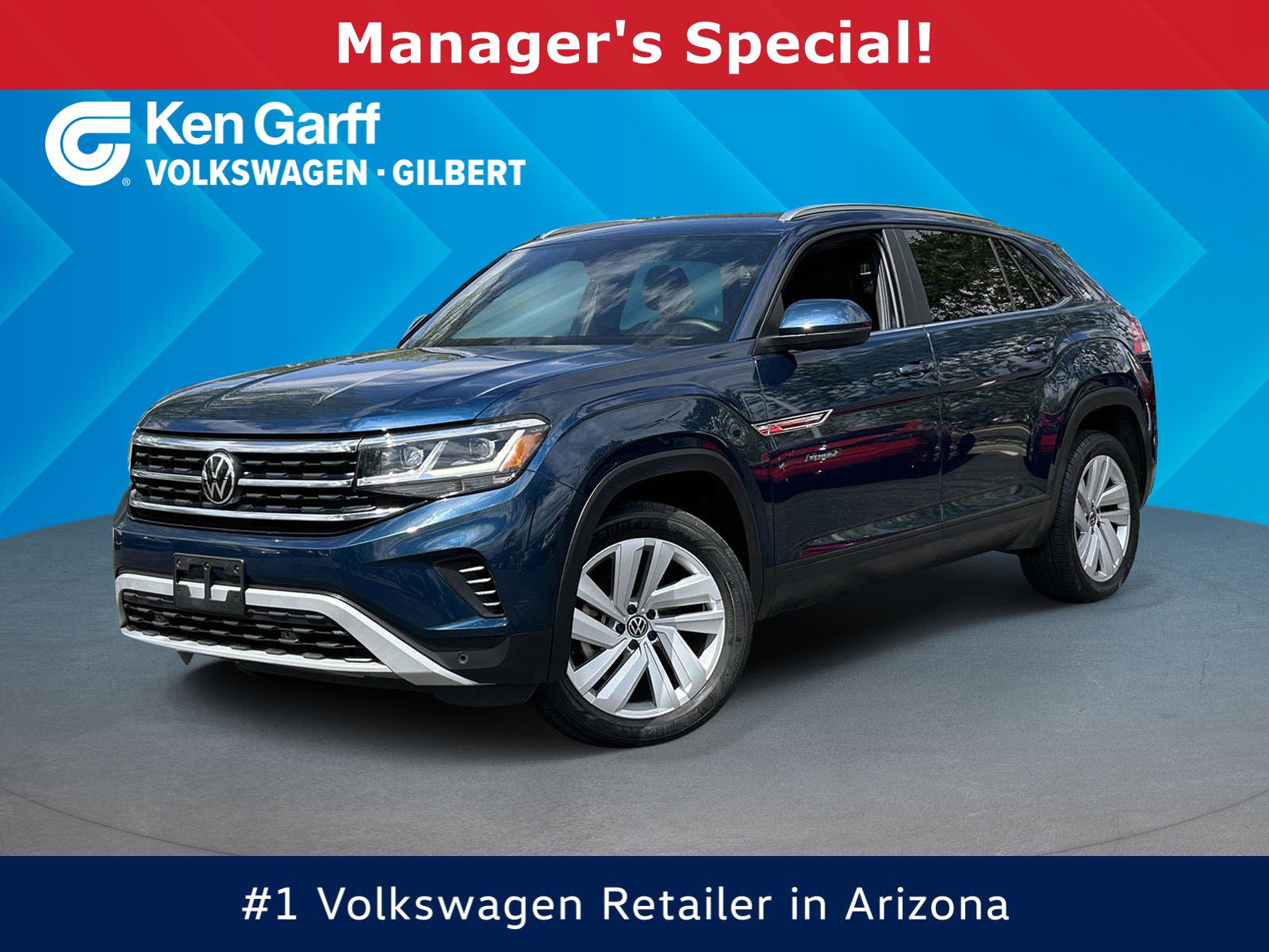 Used 2023 Volkswagen Atlas Cross Sport SE w/ Panoramic Sunroof Package