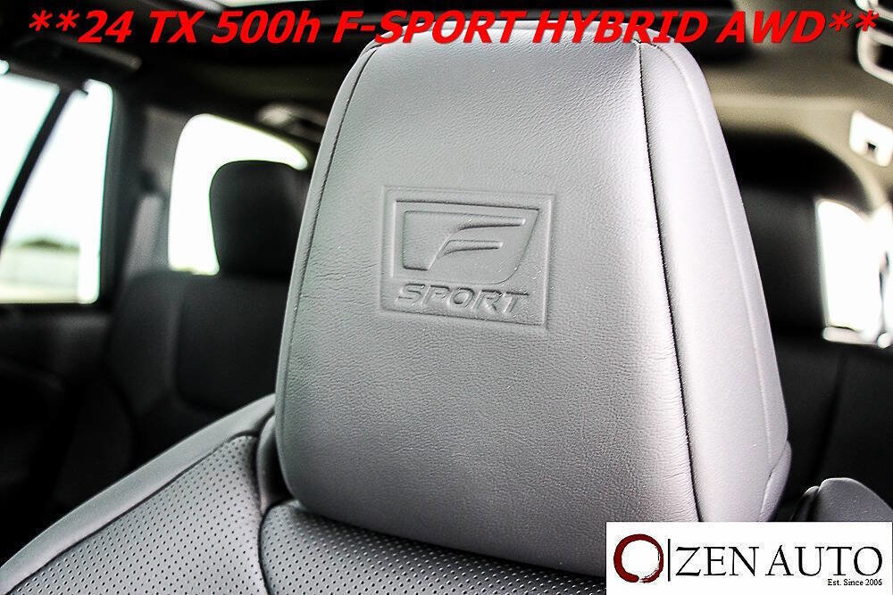 Used 2024 Lexus TX 500h AWD w/ Technology Package image 21