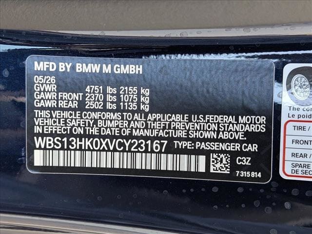 New 2027 BMW M4 Coupe w/ Executive Package RWD image 18