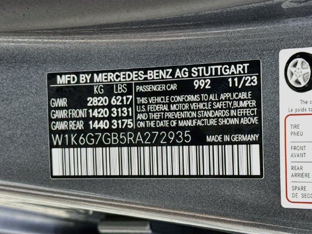Used 2024 Mercedes-Benz S 580 4MATIC Sedan w/ Warmth & Comfort Package image 39