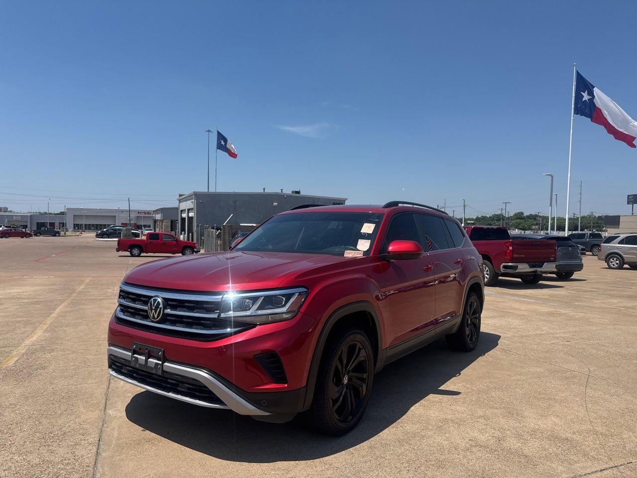 Used 2022 Volkswagen Atlas SE AWD/4WD image 6