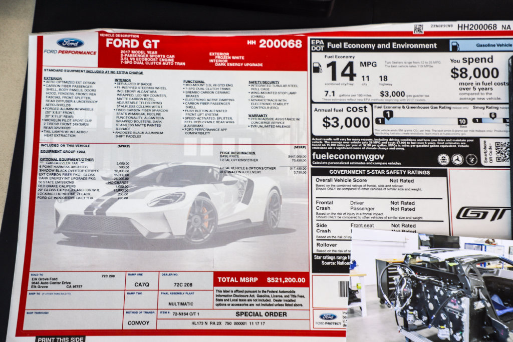 Used 2017 Ford GT RWD image 52