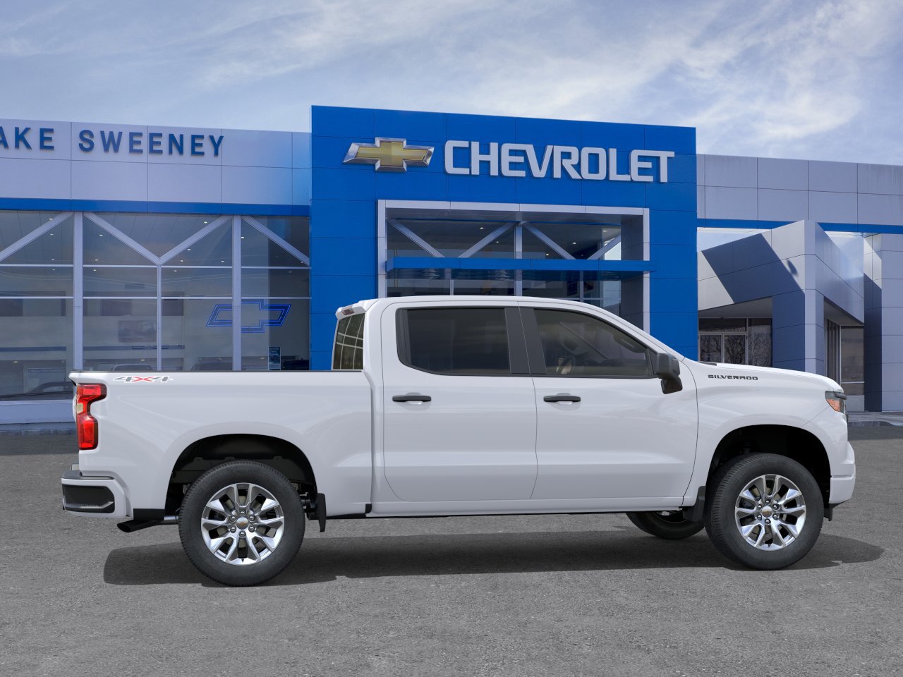 New 2026 Chevrolet Silverado 1500 Custom w/ LPO, Dark Essentials Package AWD/4WD image 5