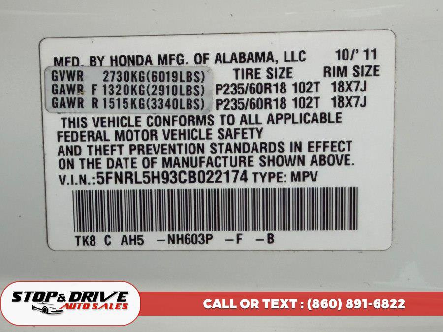 Used 2012 Honda Odyssey Touring image 22