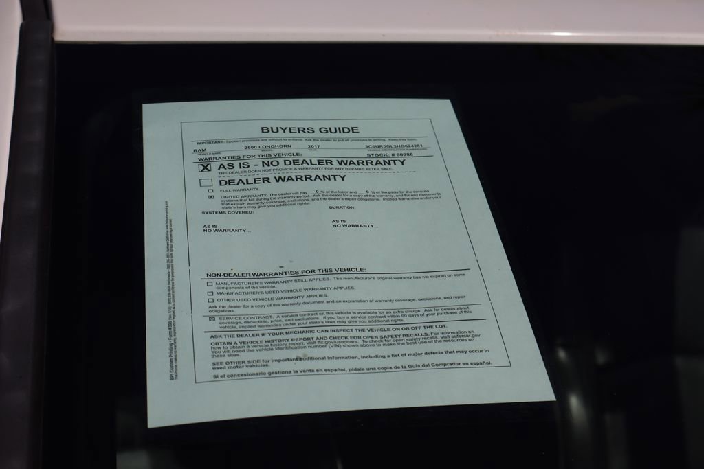 Used 2017 RAM 2500 Limited image 60