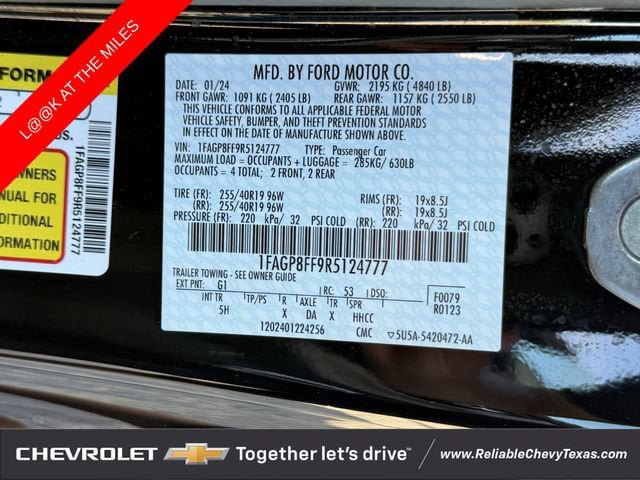 Used 2024 Ford Mustang GT Premium RWD image 36