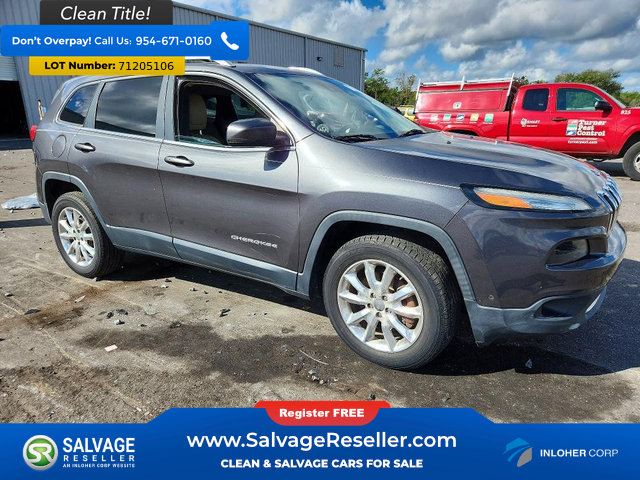 Used 2015 Jeep Cherokee Limited w/ Luxury Group AWD/4WD image 5