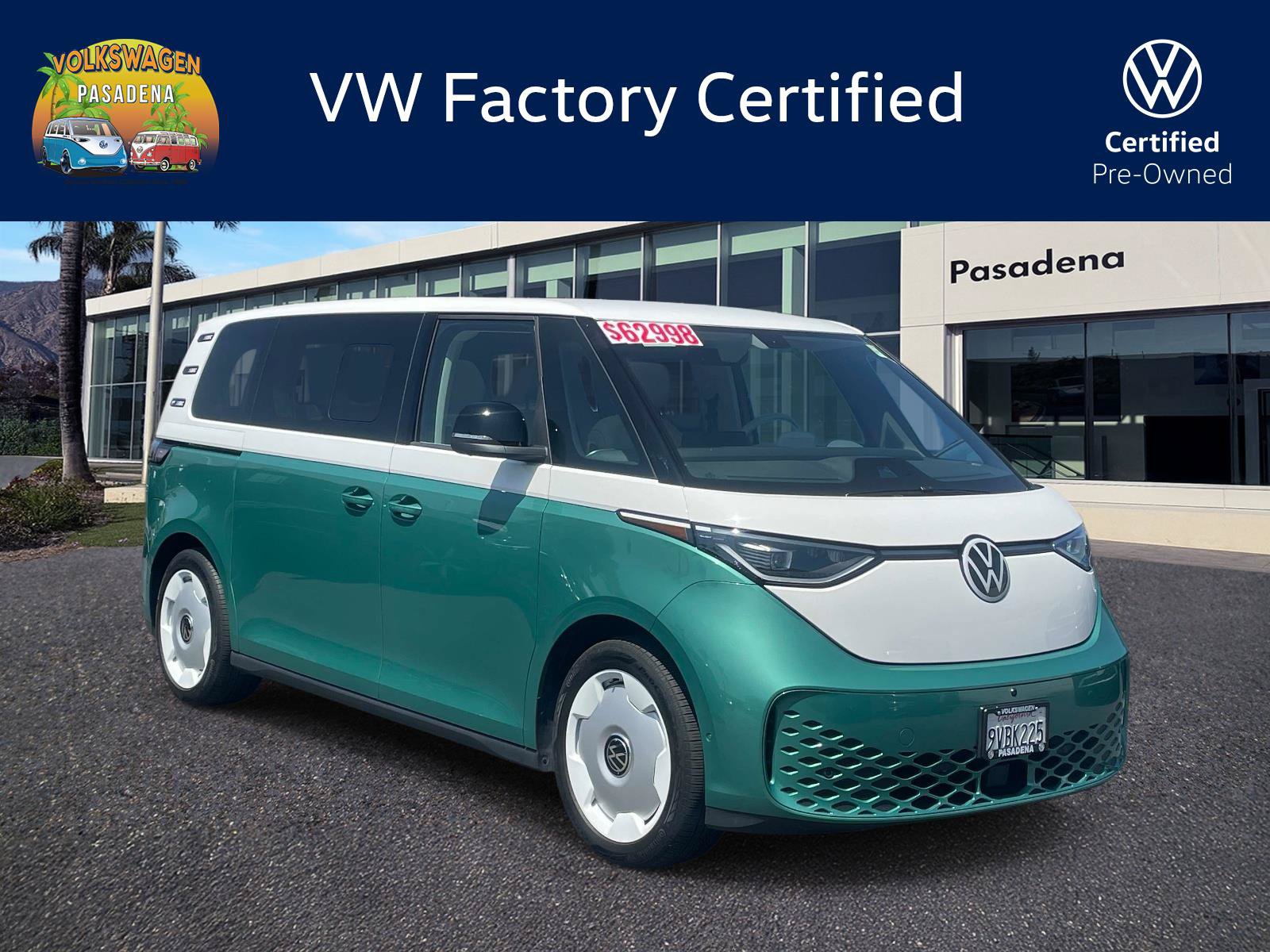 Certified 2025 Volkswagen ID. Buzz 1st Edition