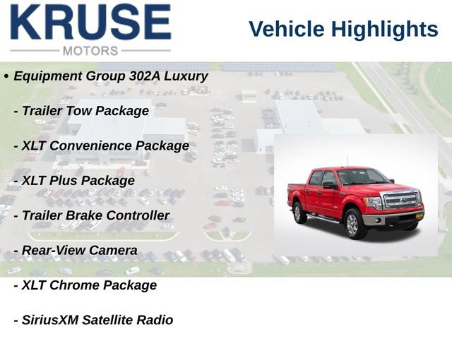Used 2014 Ford F150 XLT w/ Equipment Group 302A Luxury AWD/4WD image 10