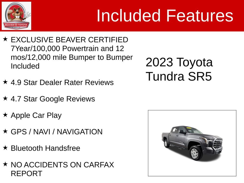 Used 2023 Toyota Tundra SR5 AWD/4WD image 4