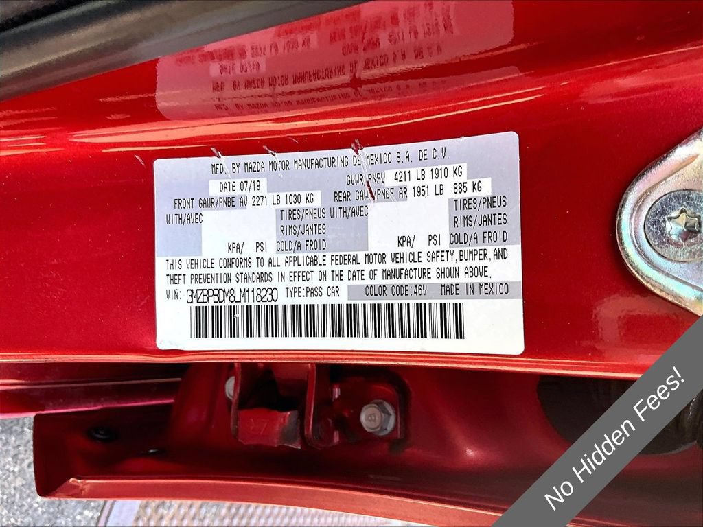 Used 2020 MAZDA MAZDA3 AWD Sedan w/ Preferred Package image 28