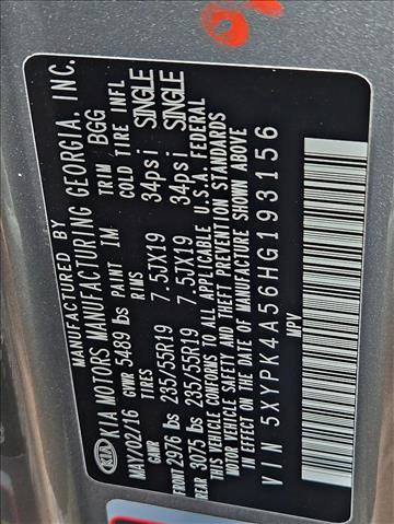 Used 2017 Kia Sorento SX image 15