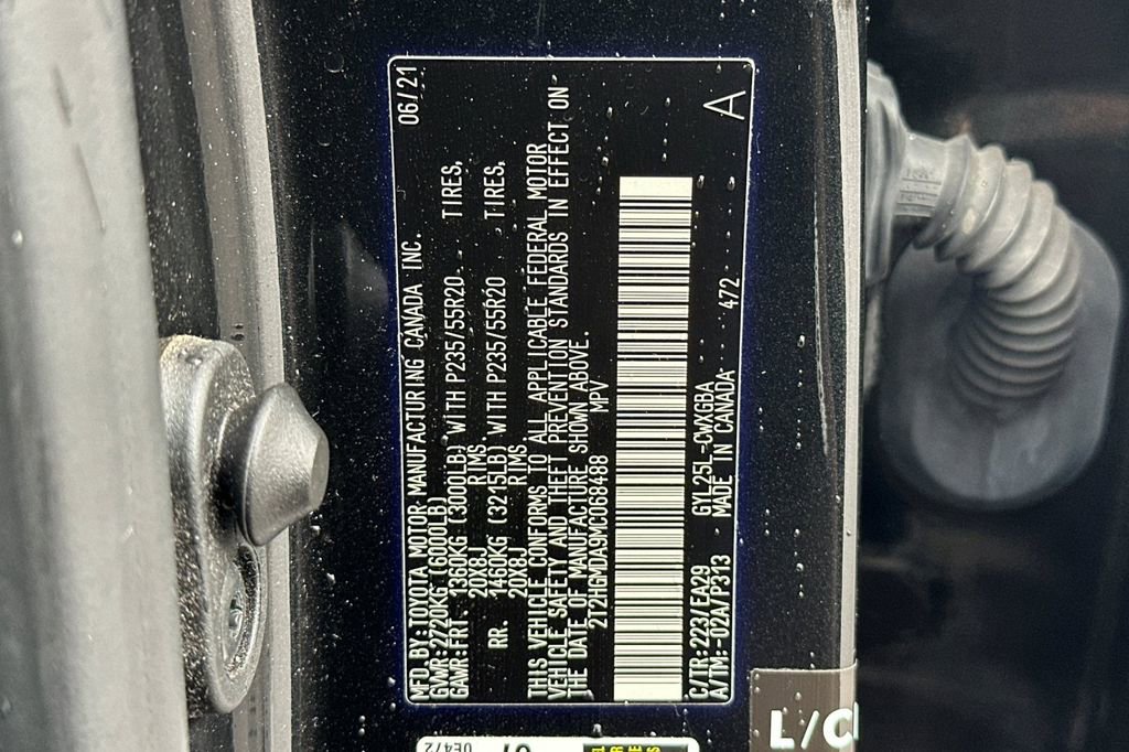 Certified 2021 Lexus RX 450h AWD w/ Premium Package image 29