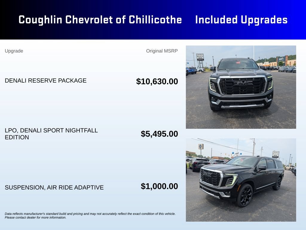 New 2026 GMC Yukon XL Denali w/ Denali Reserve Package AWD/4WD image 3