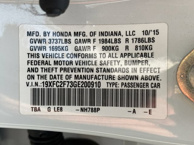 Used 2016 Honda Civic EX image 19