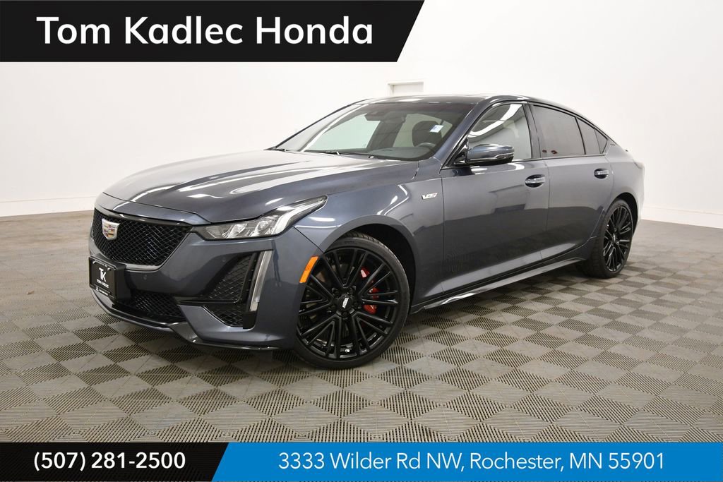 Used 2022 Cadillac CT5 V w/ Cold Weather Package AWD/4WD image 1