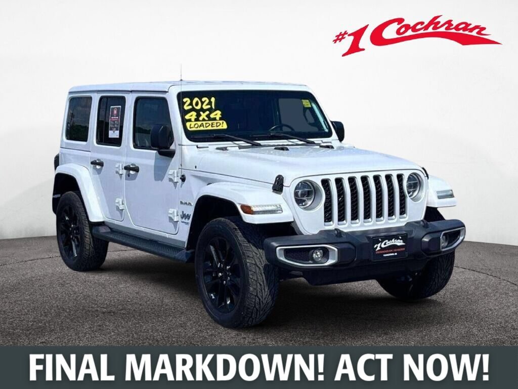 Used 2021 Jeep Wrangler Unlimited Sahara w/ Cold Weather Group