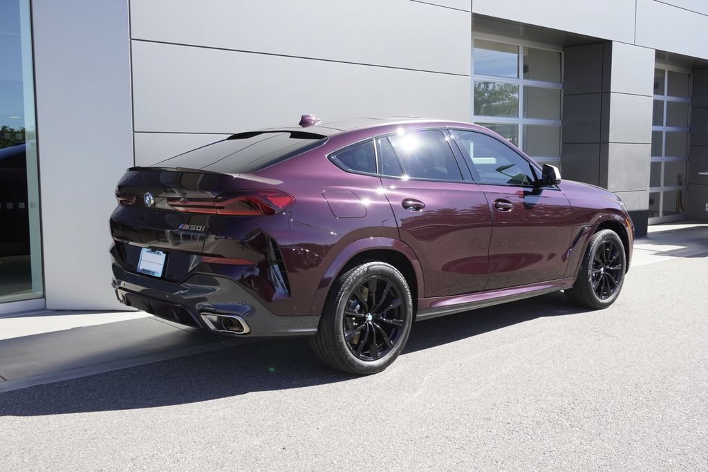Used 2021 BMW X6 M50i AWD/4WD image 4