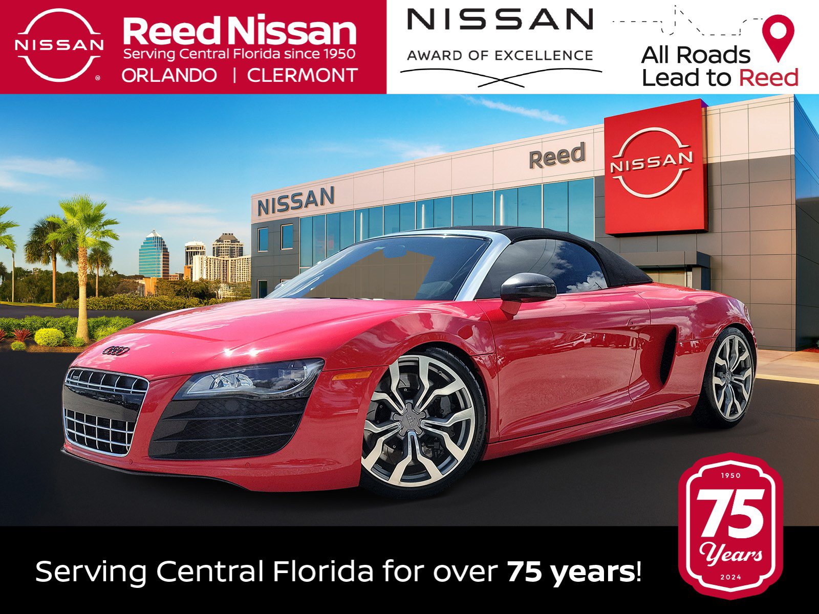 Used 2011 Audi R8 V10 AWD/4WD image 1