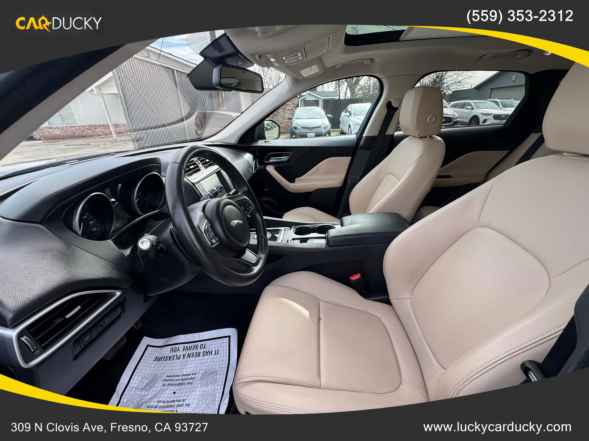 Used 2017 Jaguar F-PACE Premium image 9