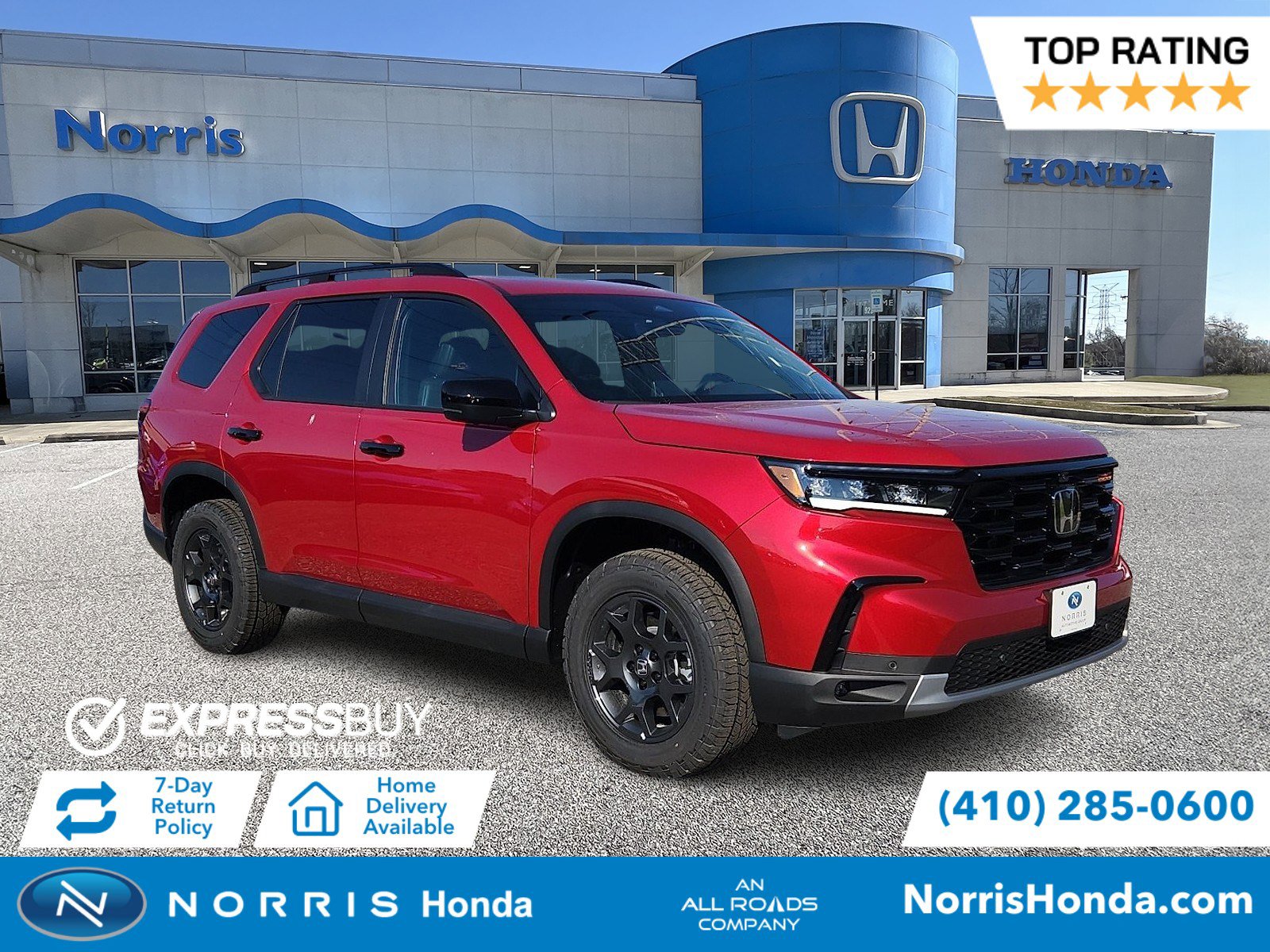 New 2025 Honda Pilot TrailSport