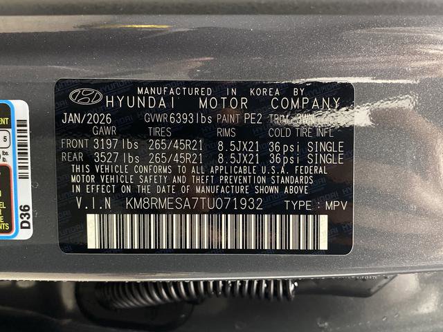 New 2026 Hyundai Palisade Calligraphy image 42